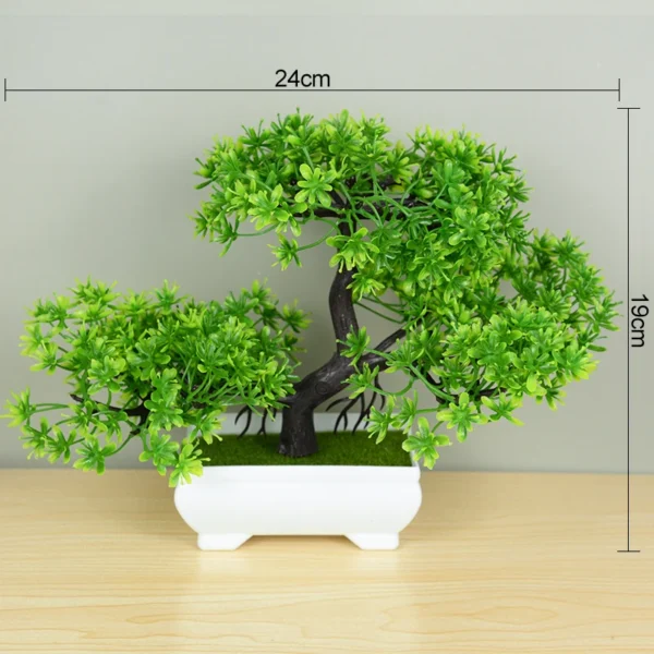 Bonsái Artificial en Maceta – Planta Decorativa para Hogar y Oficina - Image 23