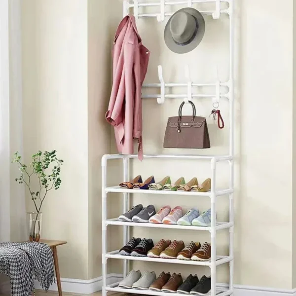 Perchero Zapatero Multicapa – Organizador de Entrada y Salón - Image 2