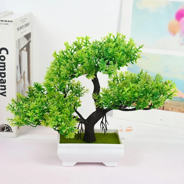 Bonsái Artificial en Maceta – Planta Decorativa para Hogar y Oficina - Image 9