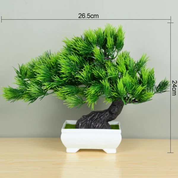 Bonsái Artificial en Maceta – Planta Decorativa para Hogar y Oficina - Image 11